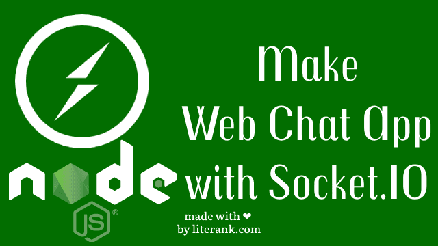 Node.js: Make Web Chat App with Socket.IO