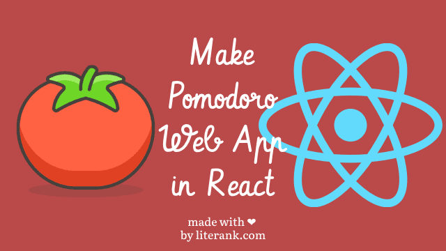 Make Pomodoro Web App in React